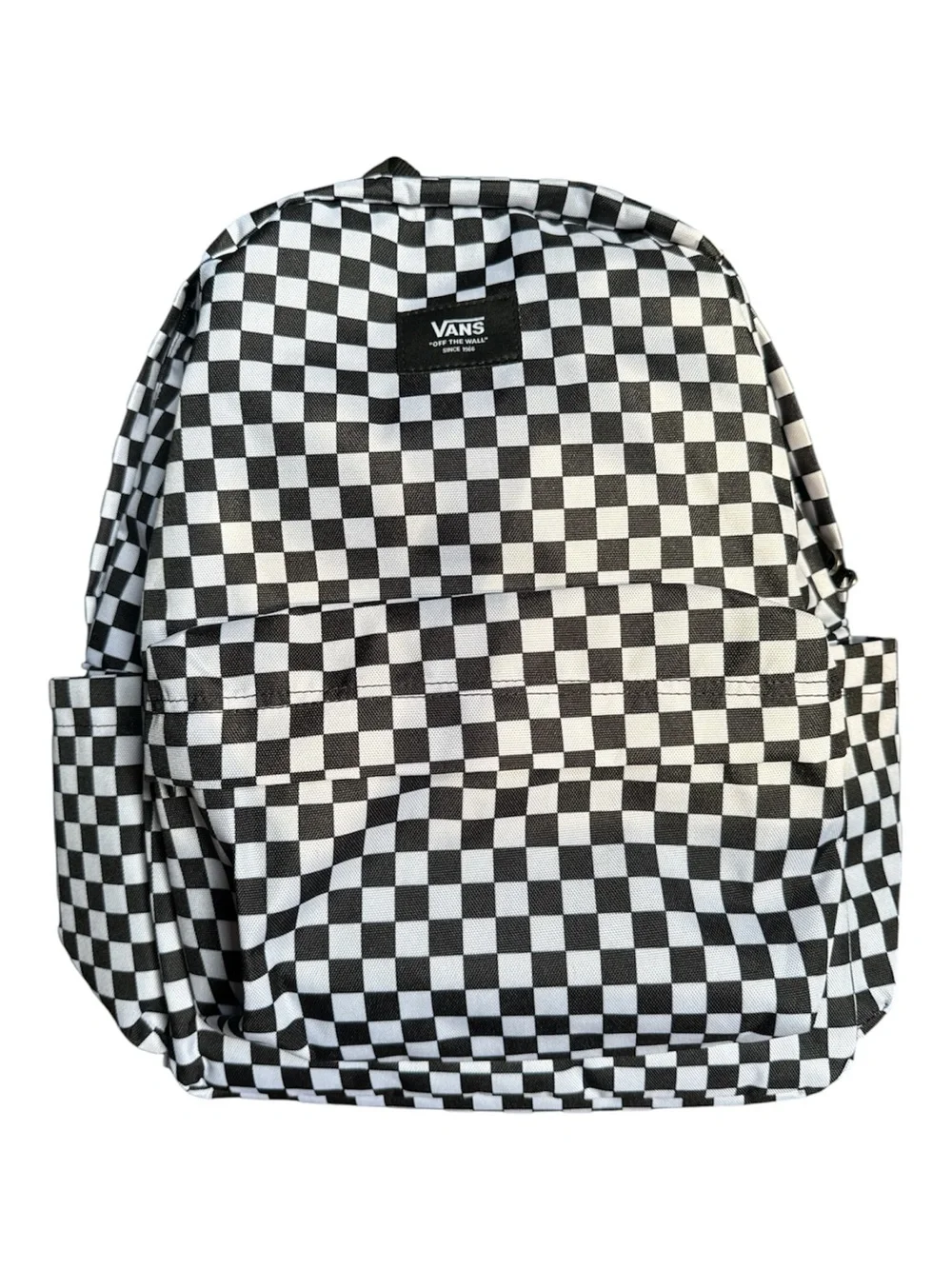 Vans Black and White Checkerboard Backpack